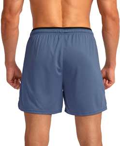 Shorts de sport pour hommes de haute qualité en gros, avec taille élastique, design décontracté, tissu en maille et poches, fabriqués au Pakistan - Product Image 3
