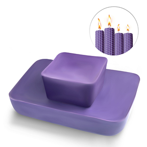 30 + colores de lujo para cera de abejas natural para hacer velas Color púrpura Velas de cera de abejas Materias primas para hacer velas - Product Image 1