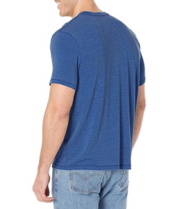 Fabrication pakistanaise demi-manches en coton pour hommes tenue décontracté t-shirt à vendre Logo personnalisé t-shirts pour hommes demi-manches - Product Image 5