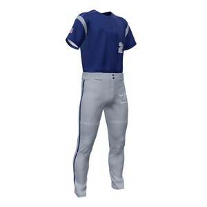 Vêtements de sport de baseball de haute qualité, légers et confortables, entièrement personnalisés, uniforme à prix raisonnable pour adultes - Product Image 3