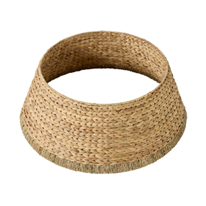 Collar para Árbol de Navidad de Jacinto de Agua Tejido a Mano, Falda para Árbol Natural y Sostenible para un Estilo Festivo Acogedor, Venta al por Mayor de Vietnam - Product Image 2
