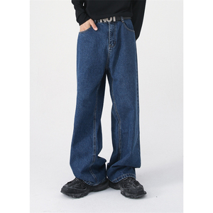 เสื้อผู้ชายสไตล์คลาสสิกแบบใหม่ ผ้าฝ้าย 100% ทรงหลวม ซักแล้ว แฟชั่นสตรีท สไตล์ตรง หลวม ระบายอากาศดี ตกแต่งแบบแพทช์เวิร์ค - Product Image 4