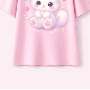 T-shirts pour garçons et filles, 100% coton, doux, respirant, manches courtes, décontracté, haut d'été, 100% qualité, coupe confortable - Product Image 4