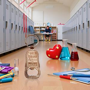 Vintage Copper Oval Keyring Fashionable Metal Promotional Item with Durable Finish 10mm Classic Design - Product Image 5