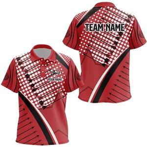 Polos gráficos para hombres Nombre personalizado Nombre del equipo Uniformes de equipo impresos en 3D Camisetas deportivas informales de gran tamaño - Product Image 2