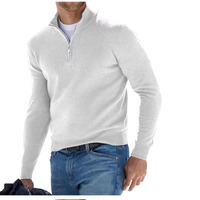 Venta al por mayor de suéteres transpirables de los hombres de la calle Casual suéteres de los hombres con logotipo personalizado suéteres baratos