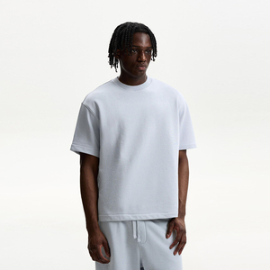 เสื้อยืดผ้าฝ้ายพิมพ์ลายกราฟิกเสื้อยืดโอเวอร์ไซส์ธรรมดา - Product Image 2