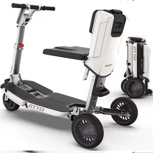 Mejor Proveedor de Sillas de Ruedas Eléctricas Portátiles Plegables de Tamaño Completo Attos, Ligeras, con Batería de Litio, para Viajes y Movilidad para Personas con Discapacidad - Product Image 1