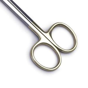 กรรไกรเมทเซนบาุม แบบโค้ง ทำจากสแตนเลส สำหรับการผ่าตัดและแยกเนื้อเยื่ออย่างแม่นยำในกระบวนการทางการแพทย์ - Product Image 3