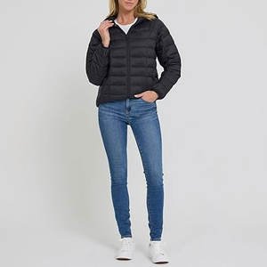 Veste matelassée légère pour femme avec capuche, fermeture éclair intégrale, manteau d'hiver pour temps froid - Product Image 4