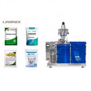 세탁용 동물 가루 프리메이드 지퍼백 도이팩 파우치 충전 포장 기계 - Product Image 1