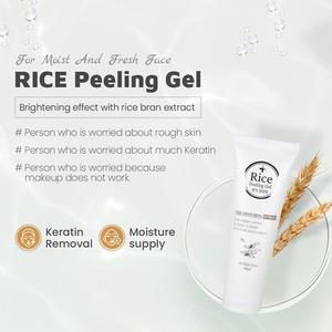 WHP 3WB Gel exfoliant au riz biologique 90ml K Beauty Korean Skincare Whitening Hydratant avec marque privée du fournisseur coréen - Product Image 3