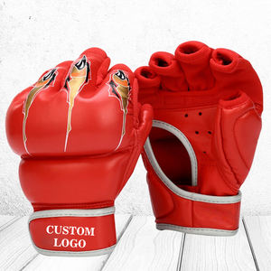 Último diseño Guantes de boxeo para adultos Cuero de perforación pesada PU Entrenamiento y lucha MMA Hecho en Pakistán Guantes DE BOXEO - Product Image 1