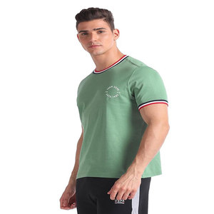 MOQ bajo del fabricante Camisetas de gran tamaño 240GSM Algodón Secado rápido Unisex Diseño de impresión Hombro caído 240GSM Camisetas de algodón Hombres - Product Image 2