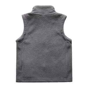 Gilet en molleton sans manches personnalisé pour hommes Broderie de logo personnalisé pour les activités de plein air en hiver-Camping travail ou uniformes - Product Image 5