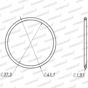Joint torique ORGM03 pour ORGM03 265 mm LU (4T60E, 4T80E) ; 280 mm LU (4L60E) VJCX ; 300 mm LU (4L60E) - Product Image 2