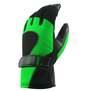 Guantes Mecánicos de Algodón para Invierno, con Protección de Cuero Anti-Vibración y Pantalla Táctil - Product Image 5