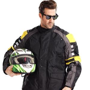 Chaqueta de Motocicleta Impermeable para Hombre, Nueva Llegada, 600D Cordura, Resistente al Viento, Tallas Grandes, con Tela Estampada para Carreras - Product Image 5