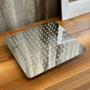 Pommeau de douche pivotant de haute qualité Nobili, en acier inoxydable poli, fabriqué en Italie - Product Image 3