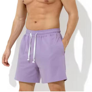 Activewear Pantalones cortos de entrenamiento para hombres Sólido Casual Secado rápido Transpirable Ecológico Entrenamiento Correr Gimnasio Pantalones cortos - Product Image 1