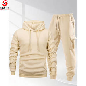 ชุดวอร์มฟลีซออกกำลังกายสำหรับผู้ชาย คุณภาพพรีเมียม ปี 2025 ผ้าฝ้าย 100% ระบายอากาศได้ดี มีฮู้ด สำหรับผู้ใหญ่ - Product Image 1