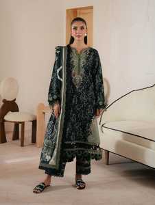 ชุดสูท3ชิ้นผ้าทอจากอัฟกานิสถานสำหรับผู้หญิง - Product Image 2