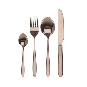 Vajilla de larga duración reutilizable de acero inoxidable juego de cubiertos occidentales con cuchillo tenedor cuchara a precio competitivo de la India - Product Image 5