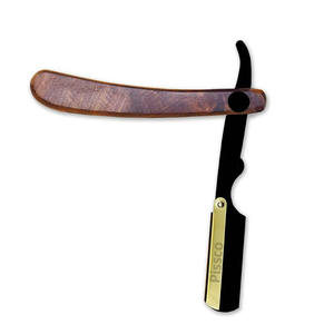 Couteau de Rasage Pliant en Acier Inoxydable de Bonne Qualité pour Hommes – Outil de Barbier, Rasoir à Cheveux, Sourcils et Barbe - Product Image 5