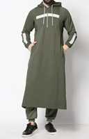 Djellaba Ramadan, Abayas de l'Aïd, Kaftan de prière, Abaya ouverte pour hommes musulmans, Cardigan arabe turc, Robe, Jubba, Thobe, Dishdasha islamique, Maroc