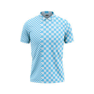 Polo de tennis unisexe de haute qualité séchage rapide polyester spandex vêtements de sport de base avec manches courtes service OEM ODM - Product Image 1