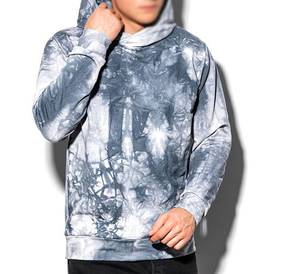 High Quality Comfortable Tie <b>Dye</b> Hoodie Stylish Solid Pattern Basics Cotton Blended Best <b>Material</b> for Casual Fashion Winter - Product Image 1
