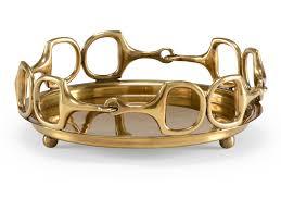 Bandeja de servicio de latón estándar de alta calidad al por mayor con mango de madera, bandeja de servicio de vajilla para hotel, restaurante, precio al por mayor - Product Image 4