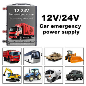 12V/24V Xe Tải Nhảy Khởi Động LED Ánh Sáng Có Thể Thay Thế Di Động Khẩn Cấp Ngân Hàng Pin Booster Gói Cho Xe Máy Xe Tải - Product Image 2