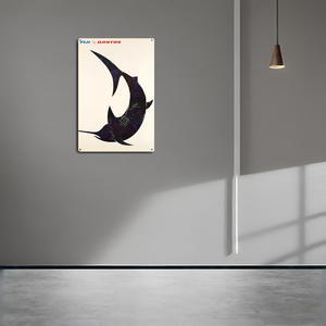 Nuevo diseño minimalista escandinavo Placa de pared de Metal hogar o Club arte de pared República de Fiji Qantas Placa de estaño letrero de Metal personalizado - Product Image 2