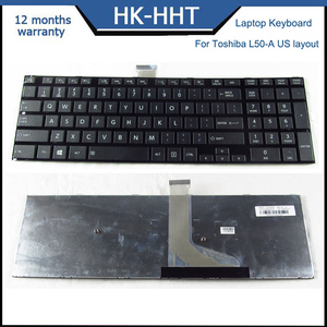 Clavier américain d'ordinateur portable noir HK-HHT pour <span class=keywords><strong>Toshiba</strong></span> Satellite L50-A pièces d'ordinateur portable <span class=keywords><strong>L50D</strong></span>-A - Product Image 2