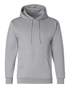 เสื้อกันหนาวมีฮู้ดแบบสวมหัวสำหรับผู้ชายและผู้หญิงผ้าฝ้ายธรรมดาโอเวอร์ไซส์กำหนดเองได้โลโก้ปักลาย - Product Image 4