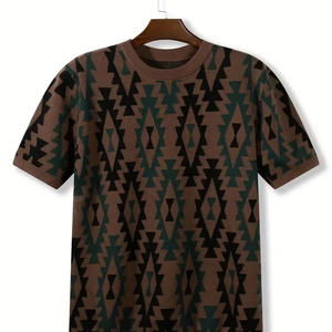 Fabricante directo 100% algodón camisetas de los hombres de calidad superior y duradero para uso al aire libre 260 gramos peso de la tela - Product Image 1