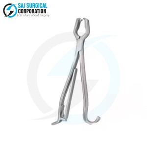 Pince de maintien d'os pour la chirurgie orthopédique Outil chirurgical en acier inoxydable pour une manipulation sûre et stable des os pendant les procédures - Product Image 1