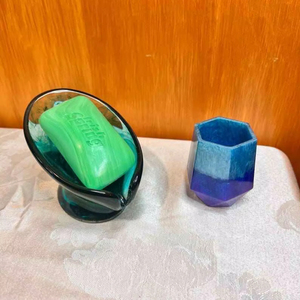 Porte-savon en résine époxy, forme personnalisée, couleur personnalisée, vente chaude, porte-savon en résine de haute qualité - Product Image 1