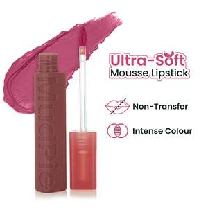Set de Brillo Labial Resistente al Agua Mudpie Mousse - Brillo Labial Líquido Hidratante de Alta Calidad, Libre de Crueldad Animal, con Ácido Hialurónico y Aceite de Ricino - Product Image 5