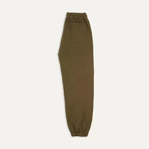 Pantalon de jogging homme vert olive tendance 2026 – Coupe décontractée, taille élastique, style streetwear, ample, en coton, type cargo - Product Image 6