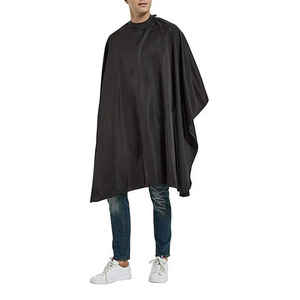 Capes de barbier imperméables de qualité supérieure avec logo personnalisé Capes de coupe de cheveux en polyester - Product Image 1