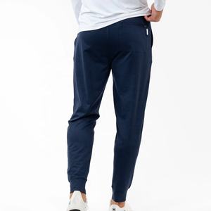 Custom High Quality Four-way stretch <b>Men's</b> Casual 88% Polyester 12% Spandex Jogger <b>Pants</b> Solid Color Heather Performance Jogger - Product Image 2