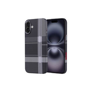 Funda Protectora de Lujo con Textura de Fibra de Carbono para iPhone 11 Pro 14 Plus, Compatible con MagSafe, Serie ASMA Nekst Disponible - Product Image 1