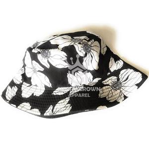 หมวกบักเก็ตสำหรับใส่เดินชายหาดทำจากผ้าซับลิเมชัน - Product Image 4