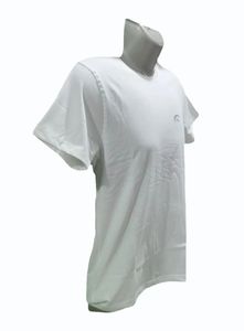 เสื้อยืดผ้าฝ้ายโอเวอร์ไซซ์สะพายไหล่ทรงหลวมสำหรับผู้ชายเสื้อยืดพิมพ์โลโก้แบบเข้ารูปสไตล์ลำลองทำจากอินเดีย - Product Image 3