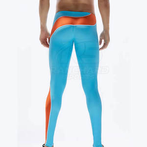 Pantalons de compression pour la musculation masculine, leggings de course à pied, leggings de compression pour l'entraînement en salle de sport, leggings de sport à séchage rapide - Product Image 3