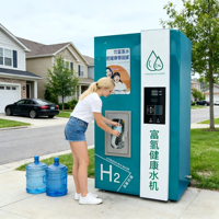 Vente directe d'usine, station de remplissage d'eau personnalisable, distributeur d'eau potable purifiée par osmose inverse pour la communauté