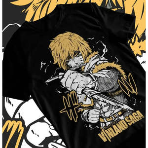 Camiseta unisex de algodón con estampado de anime Vinland Saga - Product Image 3