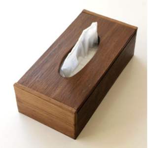 Porte-mouchoirs en bois massif de haute qualité porte-mouchoirs en bois décoratif pour intérieur minimaliste maison bureau et restaurant - Product Image 6